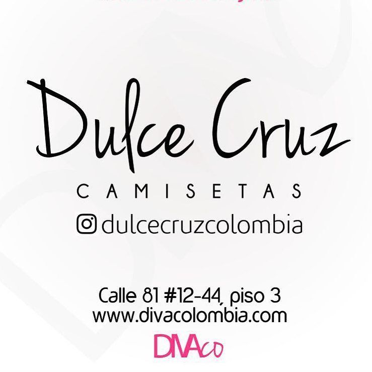 Les cuento que desde mañana podrán encontrar en #TiendaDivaCoBogota todas las #tshirt de @dulcecruzcolombia que son…