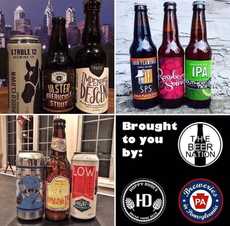 hoppy_dudes's tweet photo. GIVEAWAY TIME! We've all teamed up to give 3 lucky winners beer from our home states! Follow the rules below to ent… https://t.co/rqOulafwhA