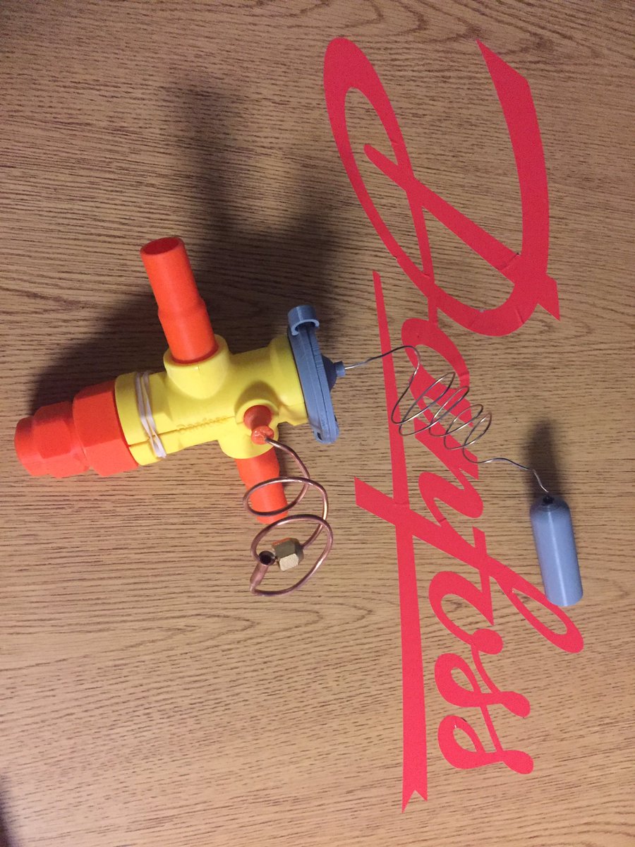 Danfoss_Chris's tweet photo. #3Dprinting @DanfossCoolUS #Expansionvalve https://t.co/tdOADMzYnE