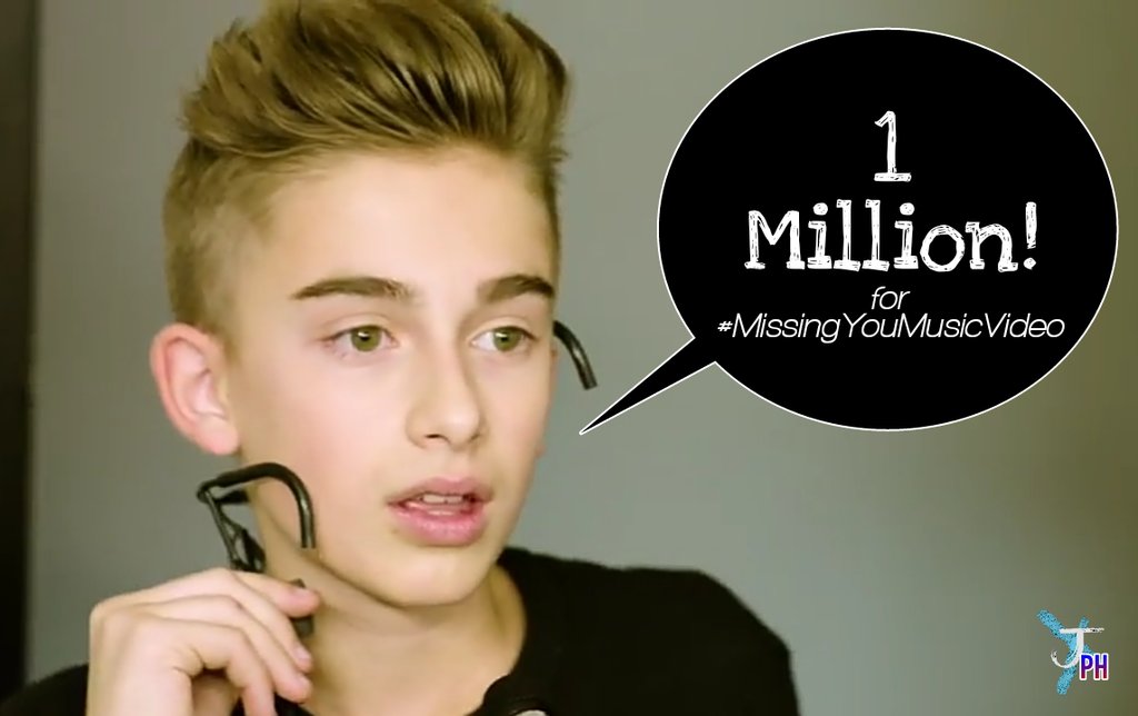 JohnnyOPH's tweet photo. Wow! In 5 days, @johnnyorlando's #MissingYouMusicVideo reached 1 Million views 😱 How great is that! Here's his reaction 👇 https://t.co/CTgFGFYZ7m