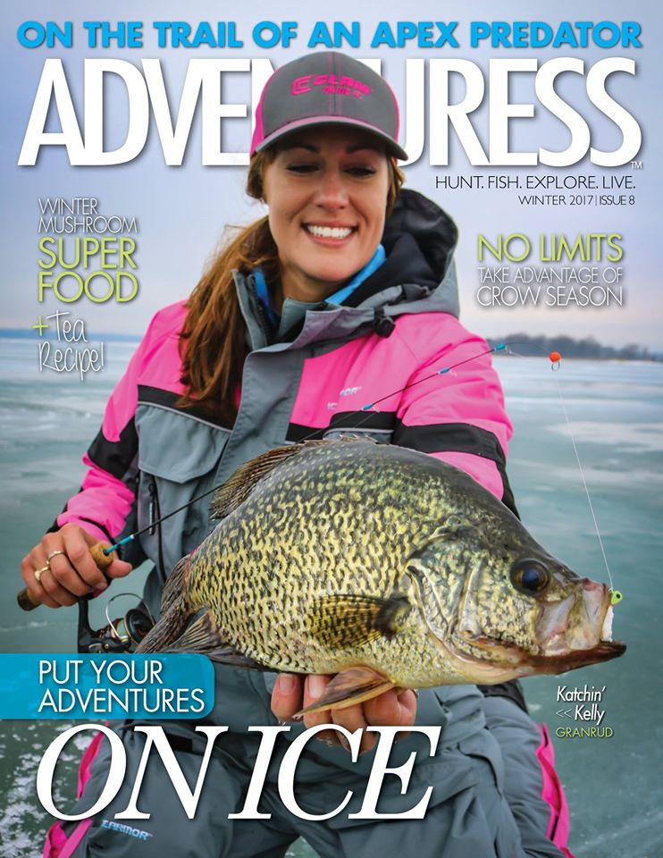 adventuresszine's tweet photo. Check out the NEW issue of ADVENTURESS magazine!!! https://t.co/oZo0Agtlts #icefishing #fishing #womenwhohunt #hunting #winter #outdoors https://t.co/guGte0W6cj