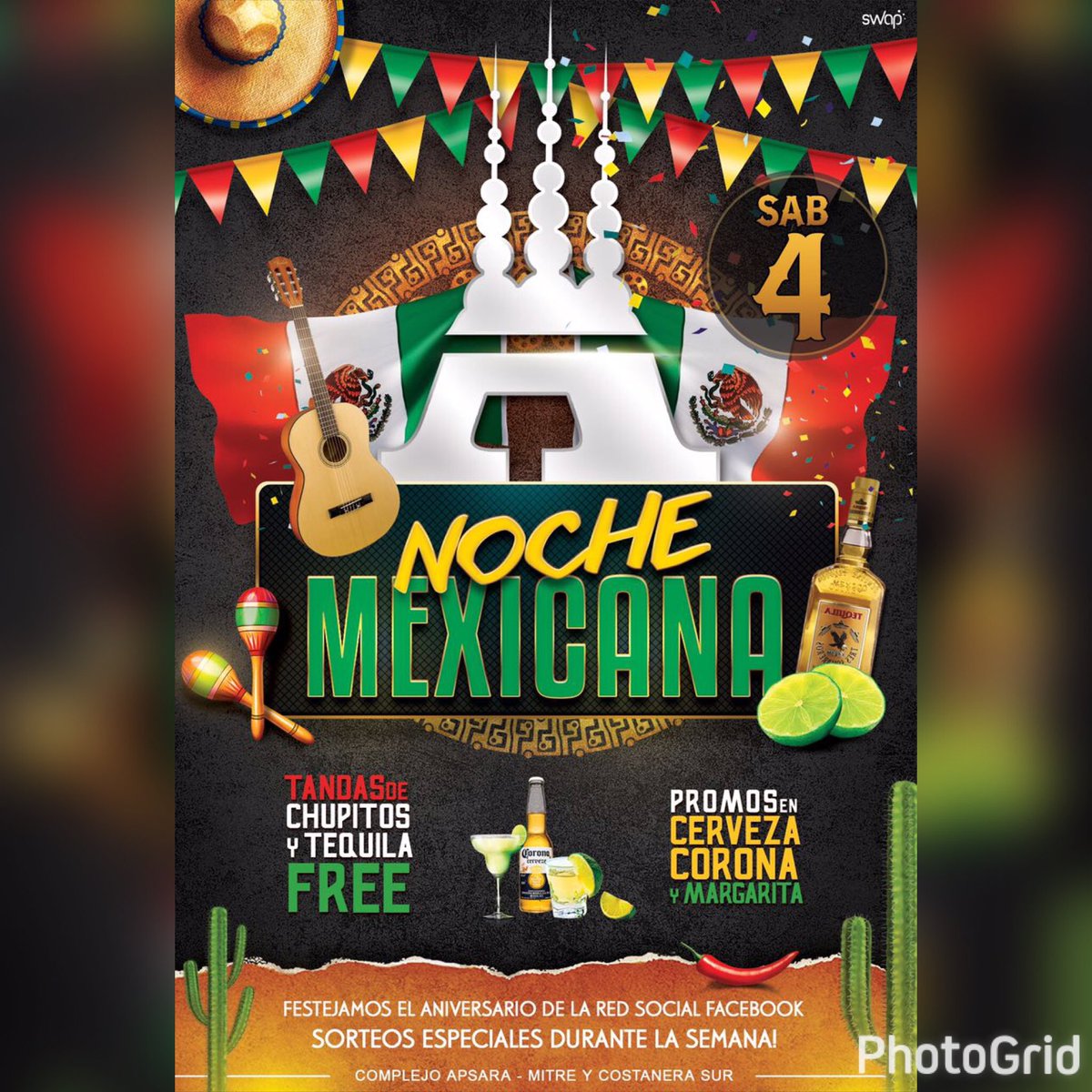 CharlyBarite's tweet photo. #SORTEO @ApsaraOficial ‼️ Seguí el link y ganá #EntradasFREE y #Champagnes 👉🏼 https://t.co/1JagJEJeLL https://t.co/lDh8Ey24tE