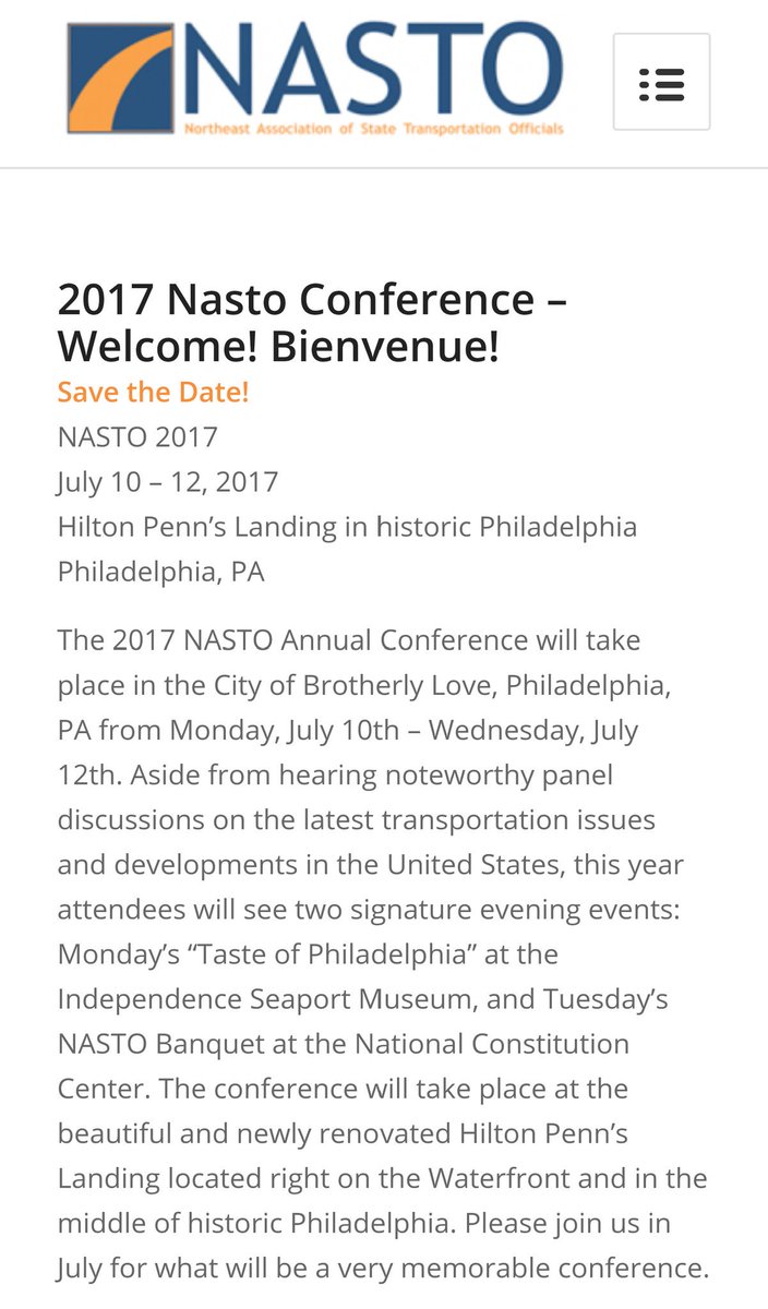 tsaADVET's tweet photo. Just reserved our booth at @aashtospeaks NASTO conference in Philadelphia (July 10-12). Stop by the booth anytime. #FalconDMS #2017NASTO https://t.co/dVSP2zOsee