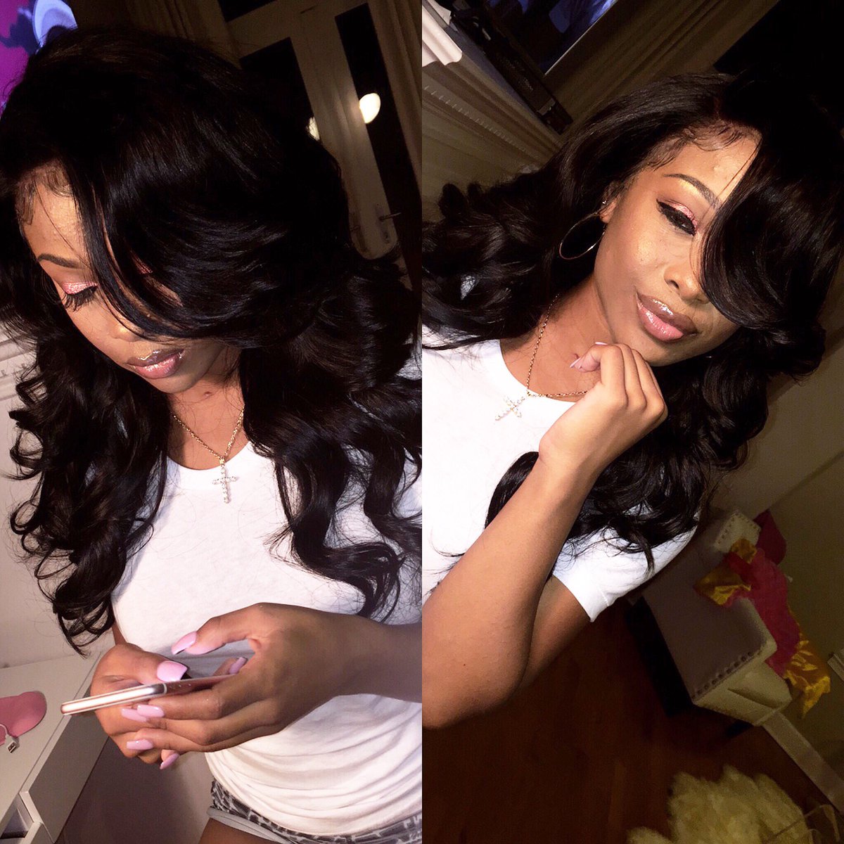 tyrainthecity's tweet photo. Sleeky Fleeky! Hair & Makeup slay! #slaylikejay #amourjayda #shopamourjayda https://t.co/VYld2z47p8