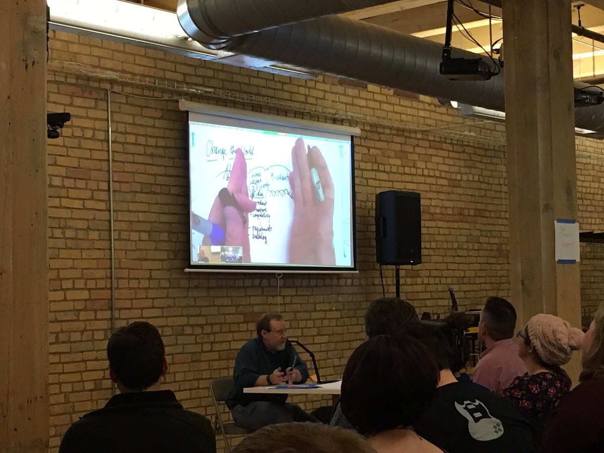 Here at <a href="/producttanktc/">Product Tank TC</a> listening to <a href="/jeffpatton/">Jeff Patton</a> #productmanagement #prodmgmt #ux