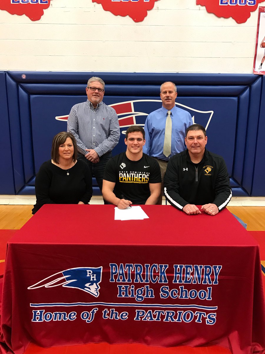 ph_patriots1's tweet image. Congrats to Kent Petersen on signing to continue his academic and football career at Ohio Dominican University!