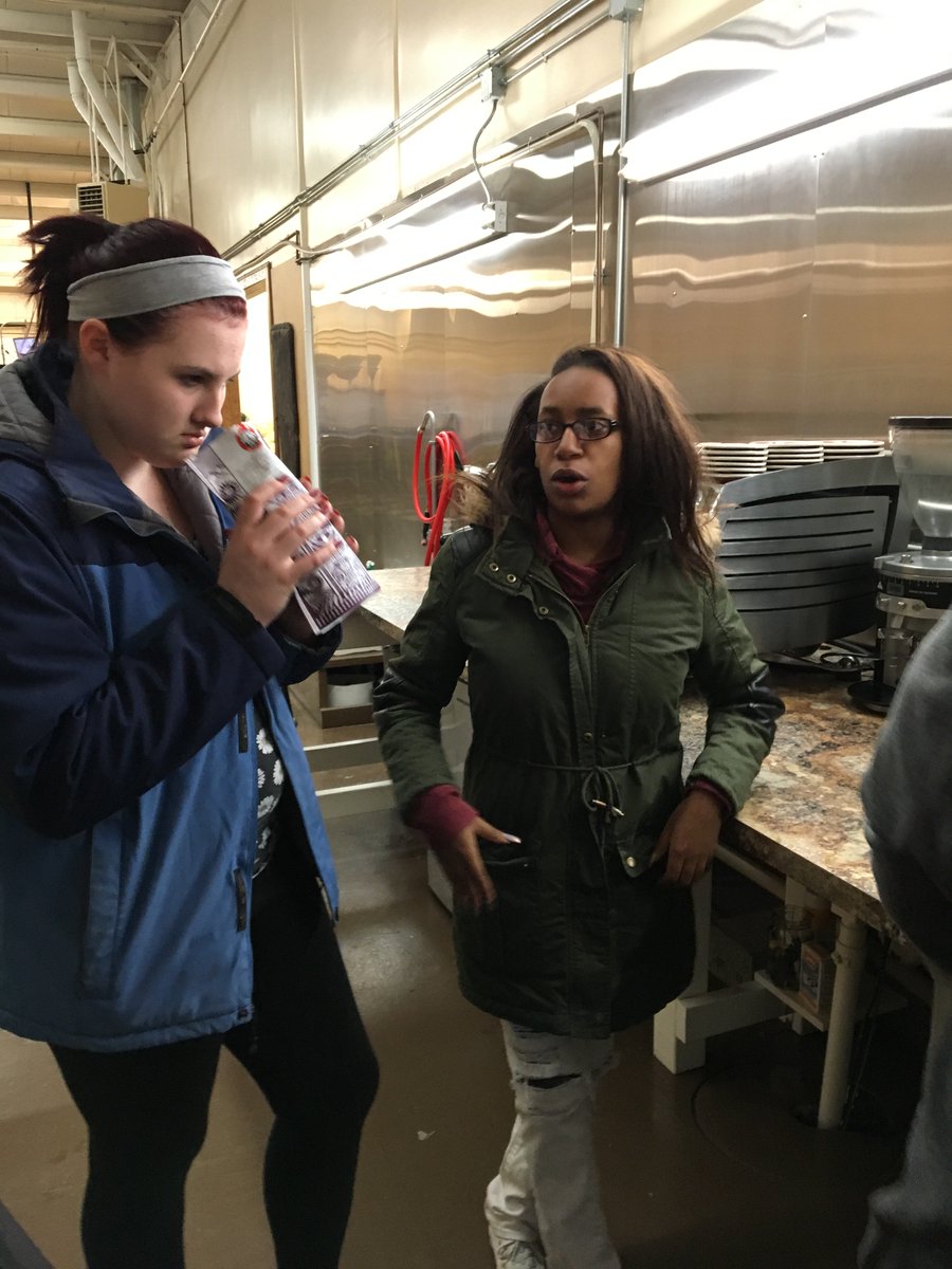 PPAPride's tweet photo. Recently, Jobs for America's Graduates visited a local coffee roaster and an Indian restaurant. #ppapride #jobsforamericasgraduates https://t.co/uX1kWyeBKS