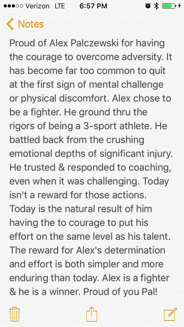 TimBeishir's tweet image. Proud of @PalczewskiAlex @IlliniFootball is getting a courageous young man. #StepAndStayOnTrack