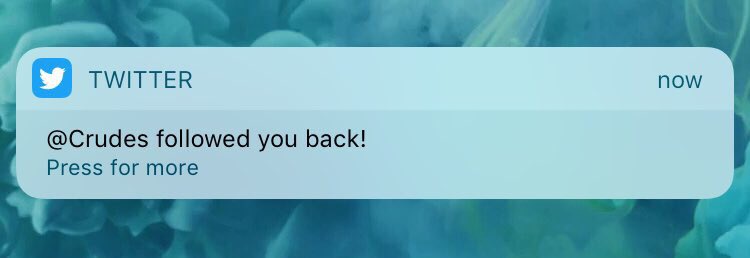 Crudes's tweet image. 🚨 FOLLOW SPREE 🚨

RT FOR A FOLLOW (hopefully this cures my sickness for being nice following at random all day)