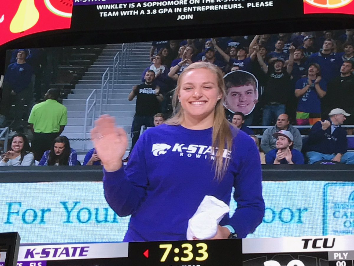 KStateROW's tweet image. Tonight was another night to celebrate as another outstanding  K-State Rower is named Student-Athlete of the Week! #SmartAndStrong