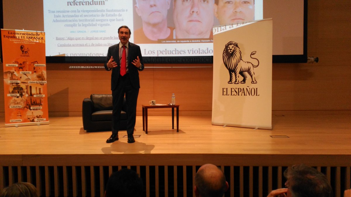 España y la encrucijada de El Español. Buena "precena" que tuvimos con <a href="/pedroj_ramirez/">Pedro J. Ramírez</a>  ayer en Badajoz