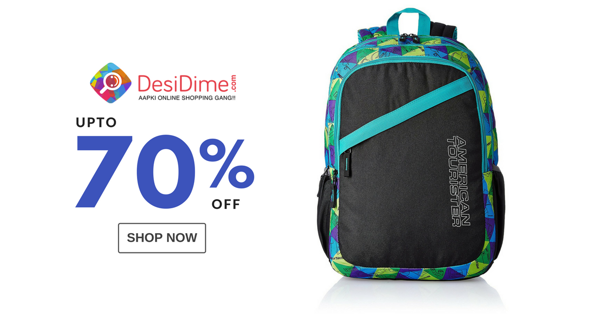 desi_dime's tweet image. #BackpackDeal 🎒
Grab this super cool American Tourister Backpack at Up to 70% Off on Amazon. Hurry Up bit.ly/2kVBe3O