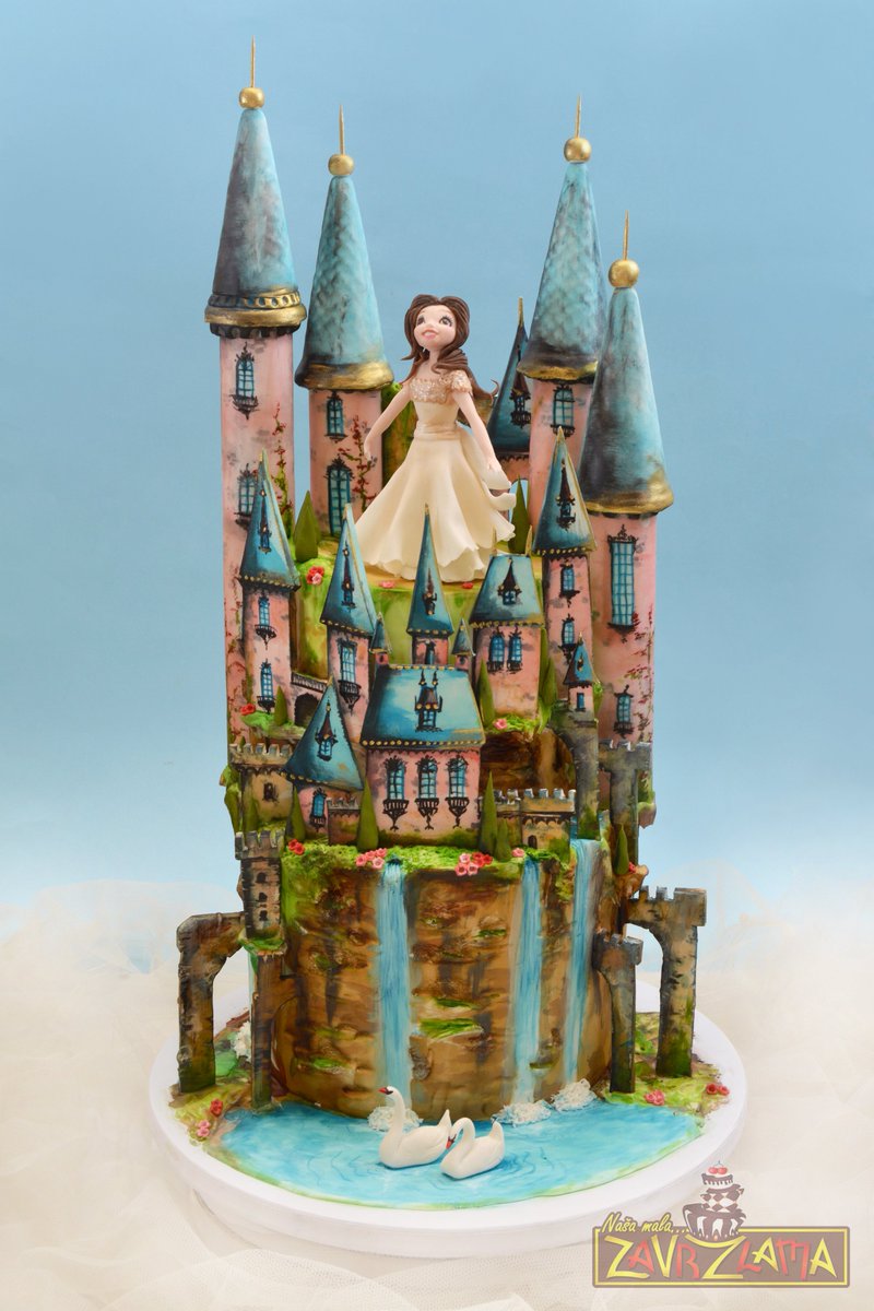 ZZAVRZLAMA's tweet photo. Torta za princezu Taru
#princesscastlecake #princesscake #castlecake #handpaintedcake #birthdaycake #rodjendansketorte #decijetorte #food https://t.co/0eBHO5AL8l