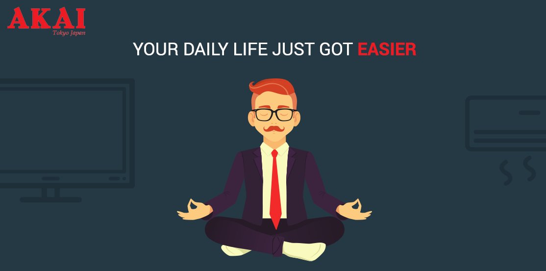 akai_india's tweet photo. Have a hectic schedule? Don’t Worry, with home appliances for every room in your house, we’ve got you covered when it comes to daily chores. https://t.co/DqEFQEfiEs