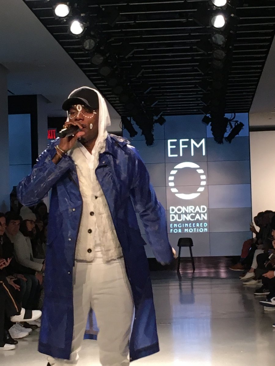 LDJprodNYC's tweet photo. Shout out to @YoungParis for an amazing, personal performance at the EFM show #youngparis #CadillacHouse #NYFWM #AW17 #EngineeredForMotion https://t.co/AgvkGu65zP