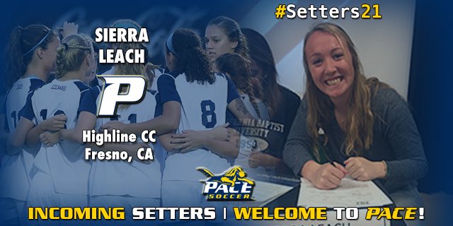 PaceSoccer_'s tweet photo. Sierra Leach from @highlinenews joins the Setters #PaceSoccer #GoPace https://t.co/qSyIeagn81