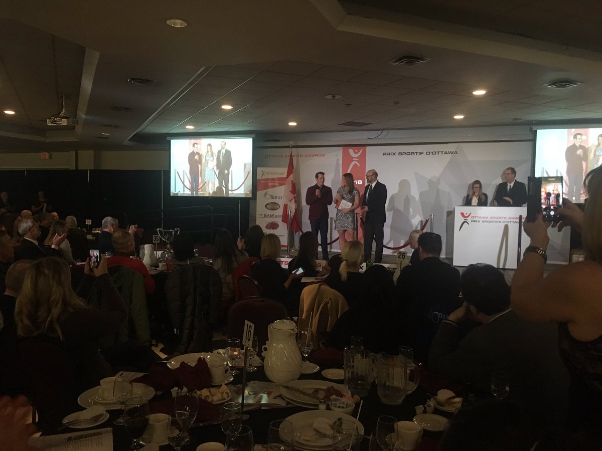 OttSportsAwards's tweet photo. Congrats to @ericawiebe for your well deserved award #Osa2016 #Canadiansgotgame #Rio @olympics https://t.co/oYSqNqa1Bh