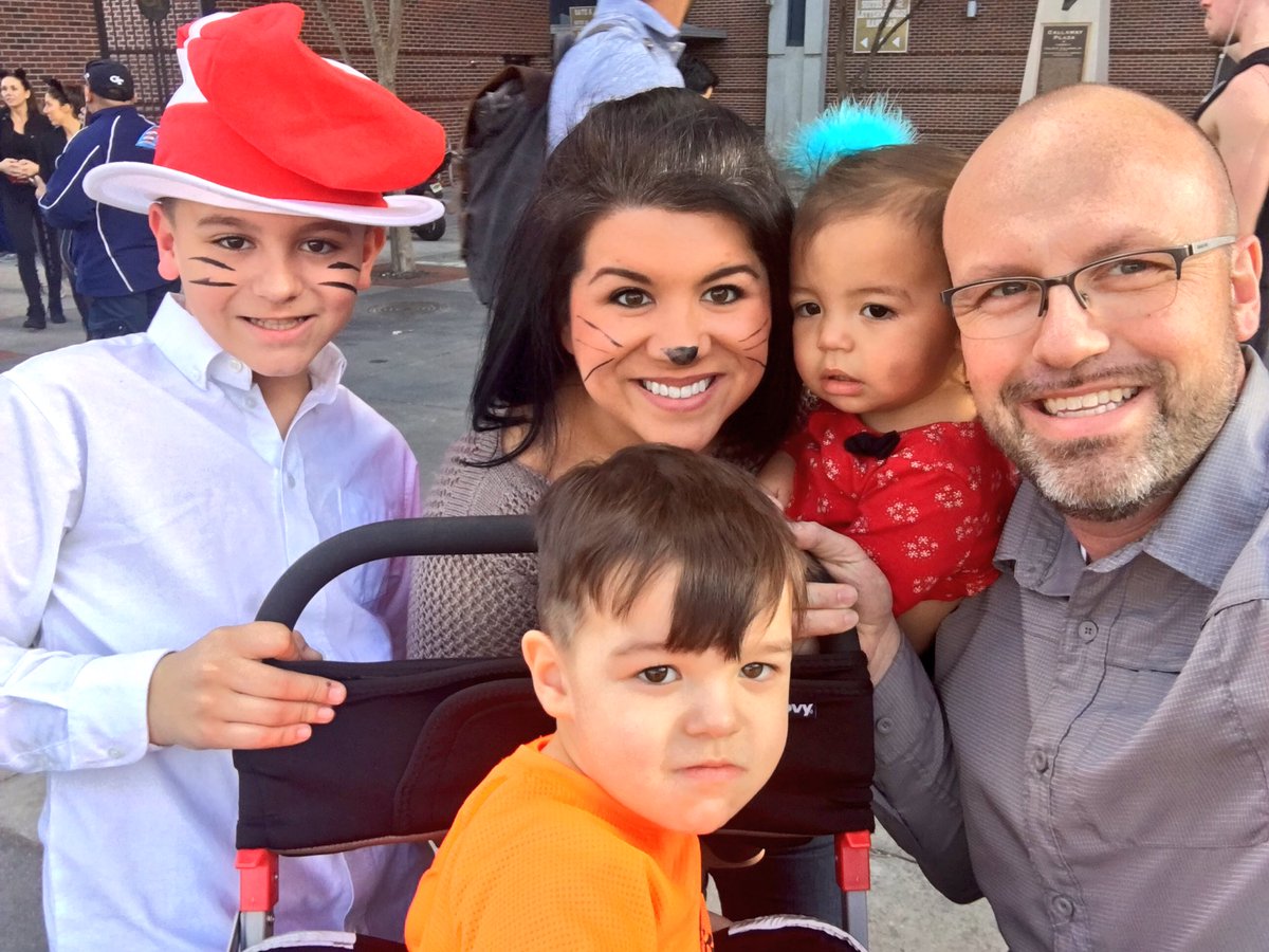 tat816's tweet photo. Thank you @TheEllenShow for getting us out of the burbs and into the city. We didn't win tickets, but the kiddos had a blast! https://t.co/3okAJdFnja