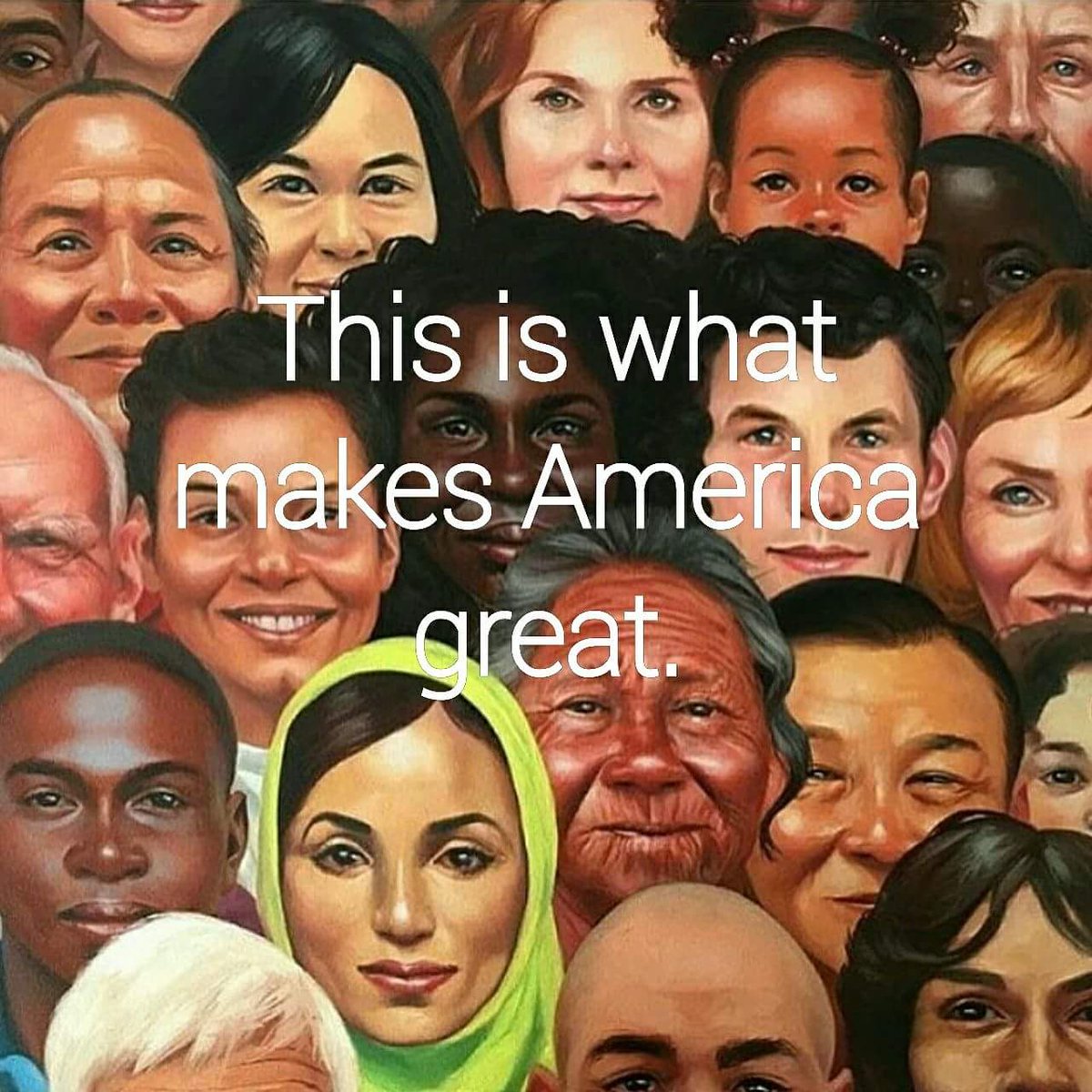 This is what makes America great. #Diversity 
(Retweet if you agree)