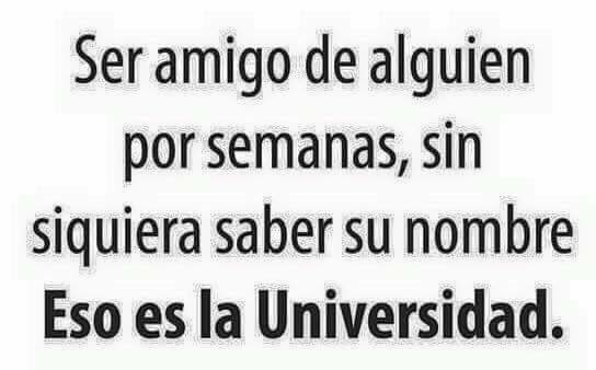 Joseean24's tweet photo. Eso es la Universidad... 😂 https://t.co/Tsn5Dpug1I