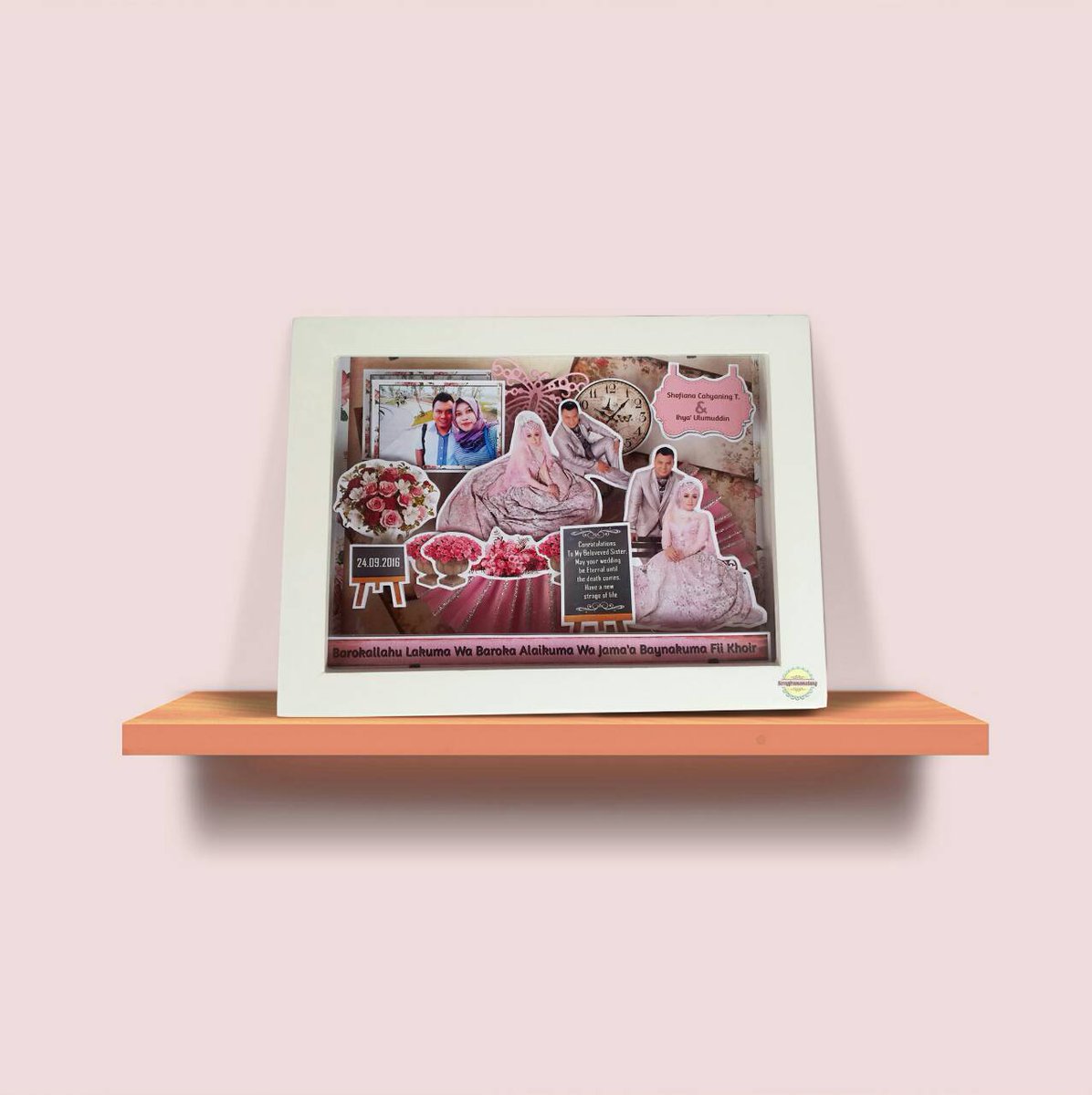 scrapframeMLG's tweet image. 🍒Happy scrapping 😊
#scrapframe #malang #batu #scrapframemalang #wedding #happywedding #gift #kadounik #souvenir