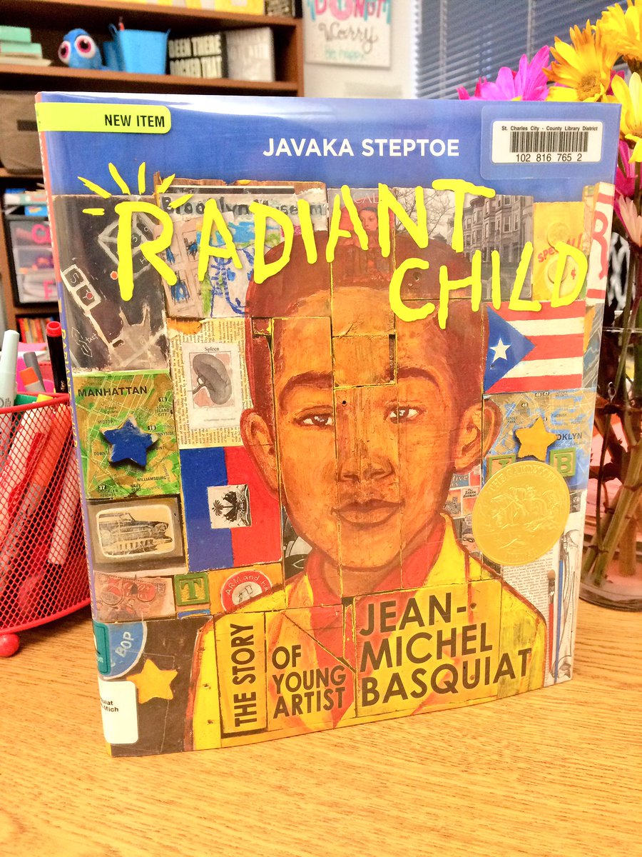 Look @ that shiny gold #CaldecottMedal on today's #classroombookaday 🤗
Ss were intrigued & inspired & wanted to share w their art teacher!