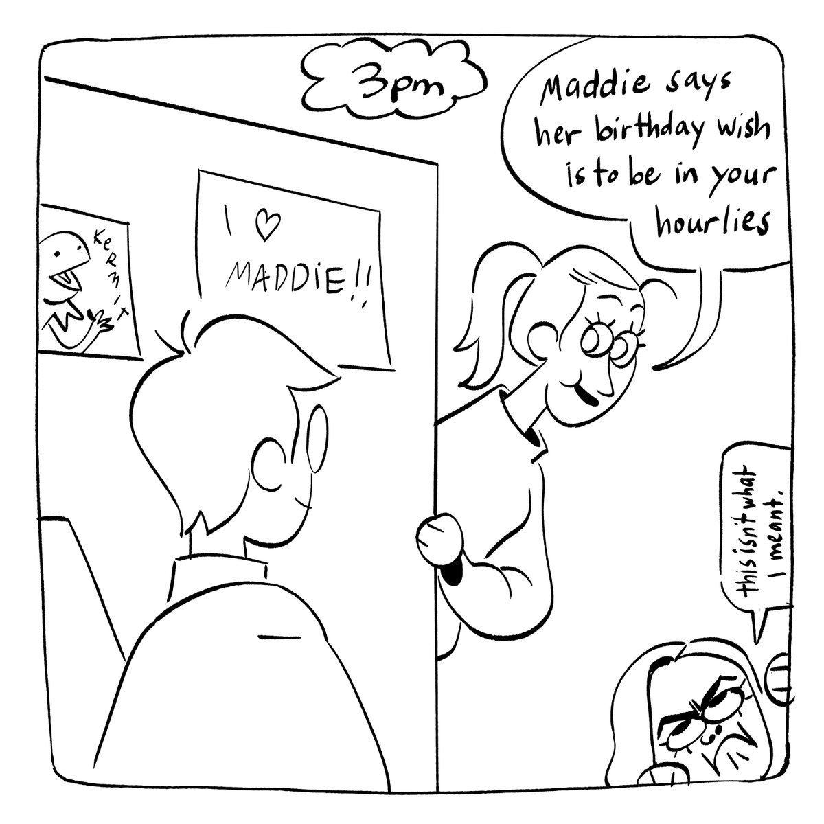 #hourlycomicday this time feat. @atractors and @maddieshara 