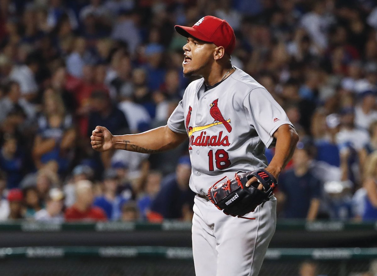 CardsNation13's tweet photo. Carlos Martinez and Alex Reyes in the front of the Cardinals rotation for the next 5 years...YES PLEASE! https://t.co/wEBxEAsW9C