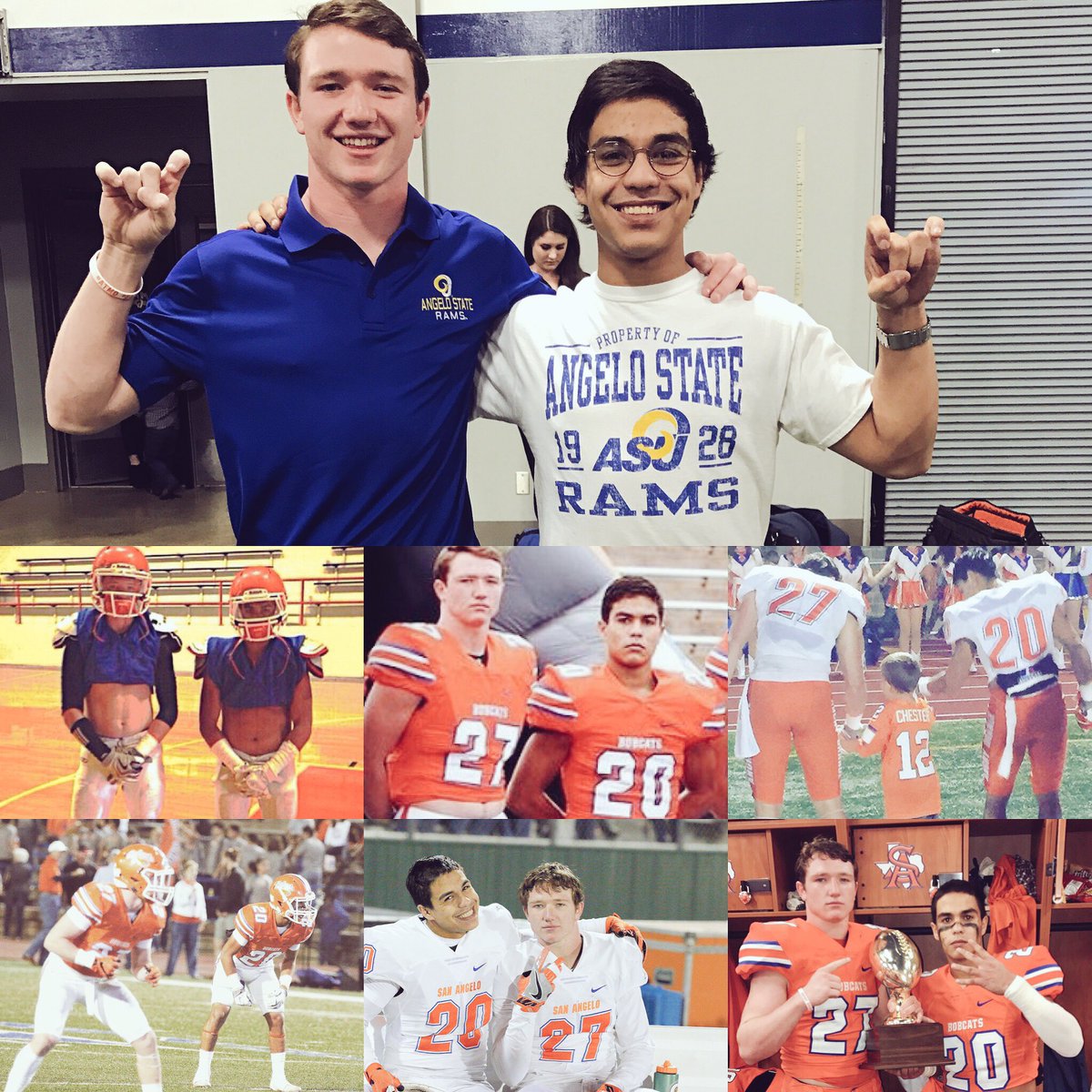victoroduarte12's tweet photo. From ballin together at cfc to our Senior year in HS, you've without a doubt be a great brother and friend, and i'm proud of you fam #RamFam https://t.co/JrlXVcuUDG
