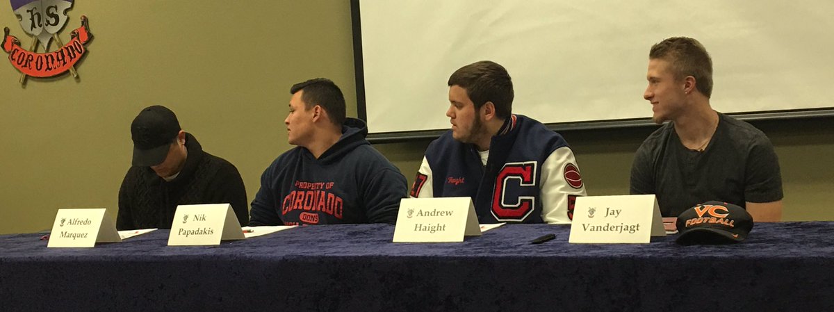 LetsGoDons's tweet image. Congrats to these fine young men who signed National Letters of Intent today. So proud of their accomplishments! #NationalSigningDay #NSD17