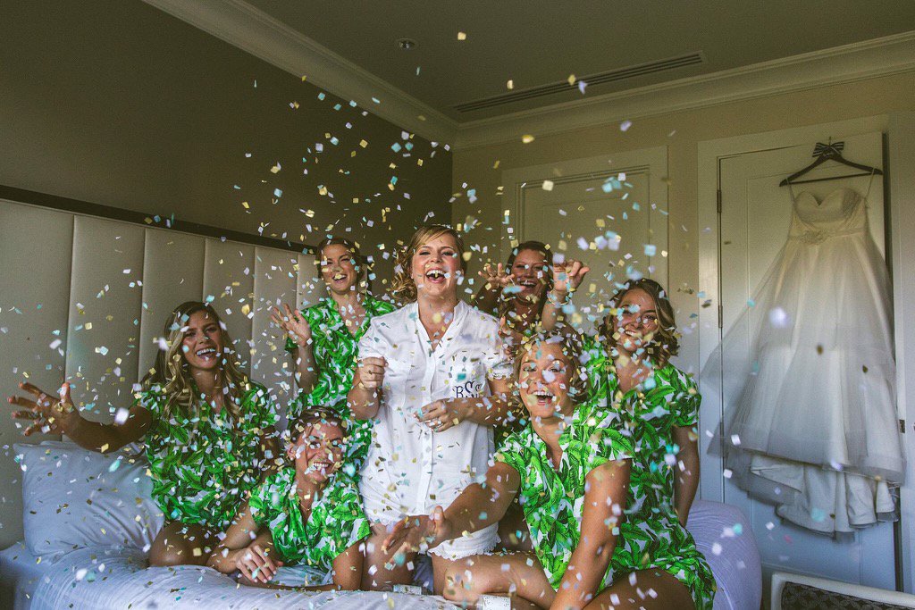 Concept_Photo's tweet photo. Girls just want to have fun!  #fun #celebrate #bridesmaids #bridesmaid #weddingday #confetti #junebugweddings https://t.co/9WgynxOB1k