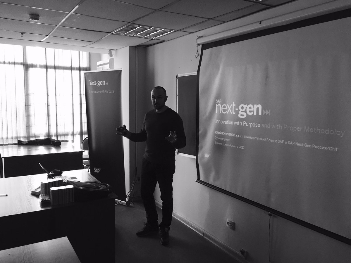 igorek_belousov's tweet photo. @SAPNextGen Design Thinking session for CIS faculties in Almaty on #goal4 to brainstorm UA expansion plan in Kazakhstan 4 #samruk https://t.co/gR6hi9pOsa
