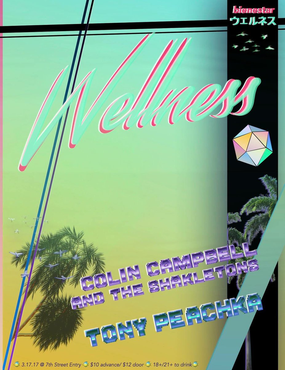 Howler (@howler_band) on Twitter photo My new project Wellness is playing Minneapolis on March 17th <a href="/FirstAvenue/">First Avenue</a> with buds @tonypeachka and @CCandTS My new project Wellness is playing Minneapolis on March 17th <a href="/FirstAvenue/">First Avenue</a> with buds @tonypeachka and @CCandTS
