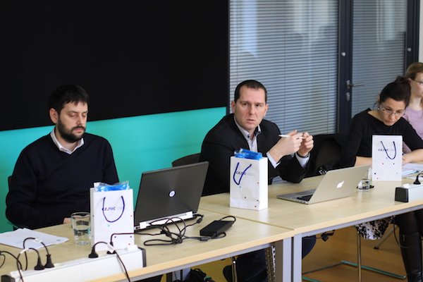 AkademieCZNIC's tweet image. Akademie CZ.NIC hostila úvodní setkání k mezinárodnímu projektu na #otevrenadata. #NetMetr #turris_cz #mobilniinternet #ctu_cz