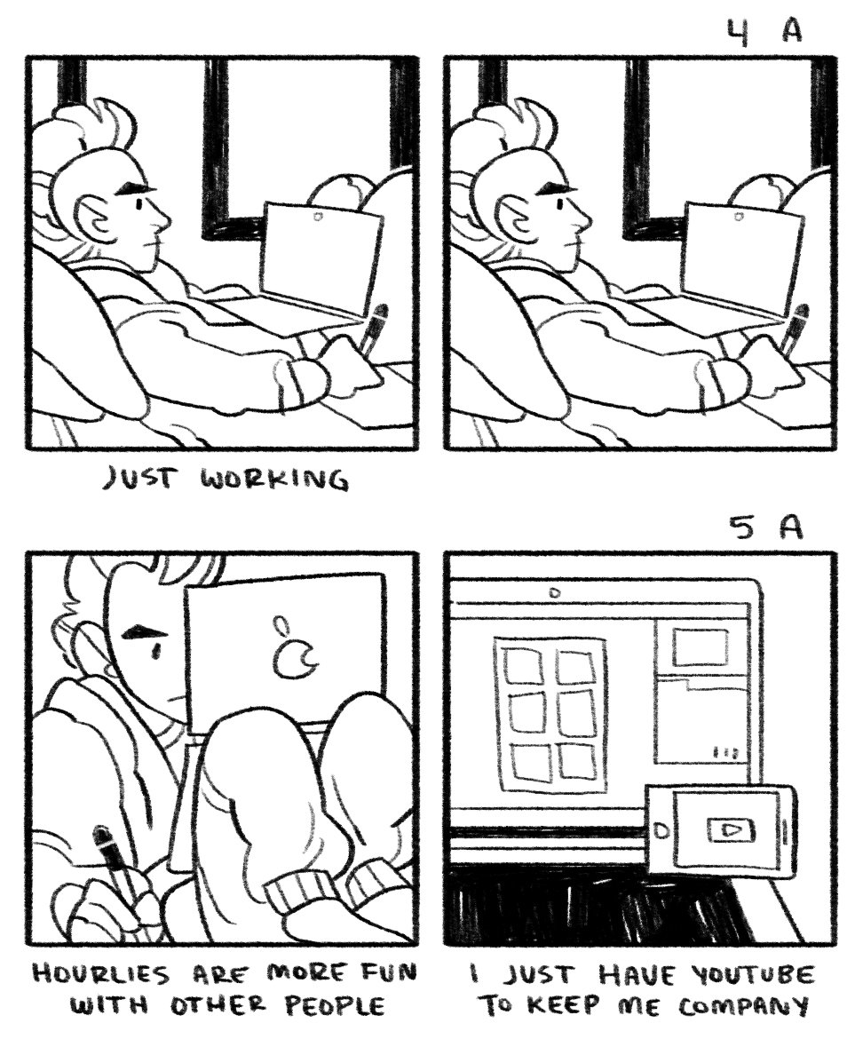 ITS THAT TIME AGAIN #hourlycomicday 