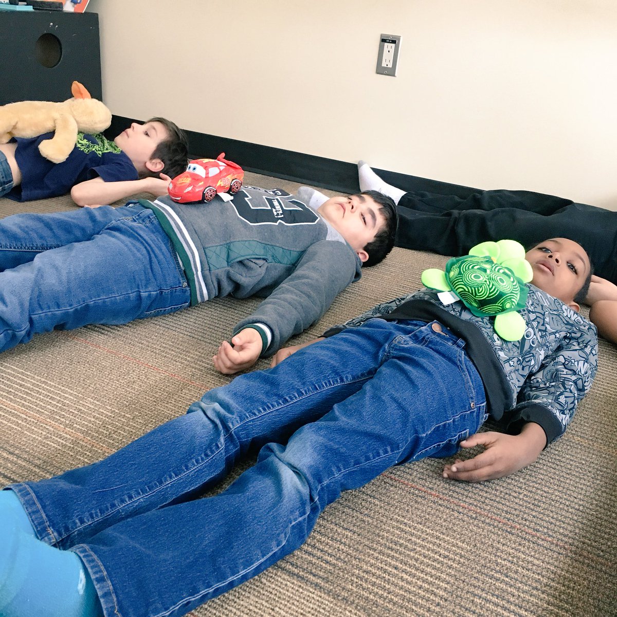 stuffed animal breathing