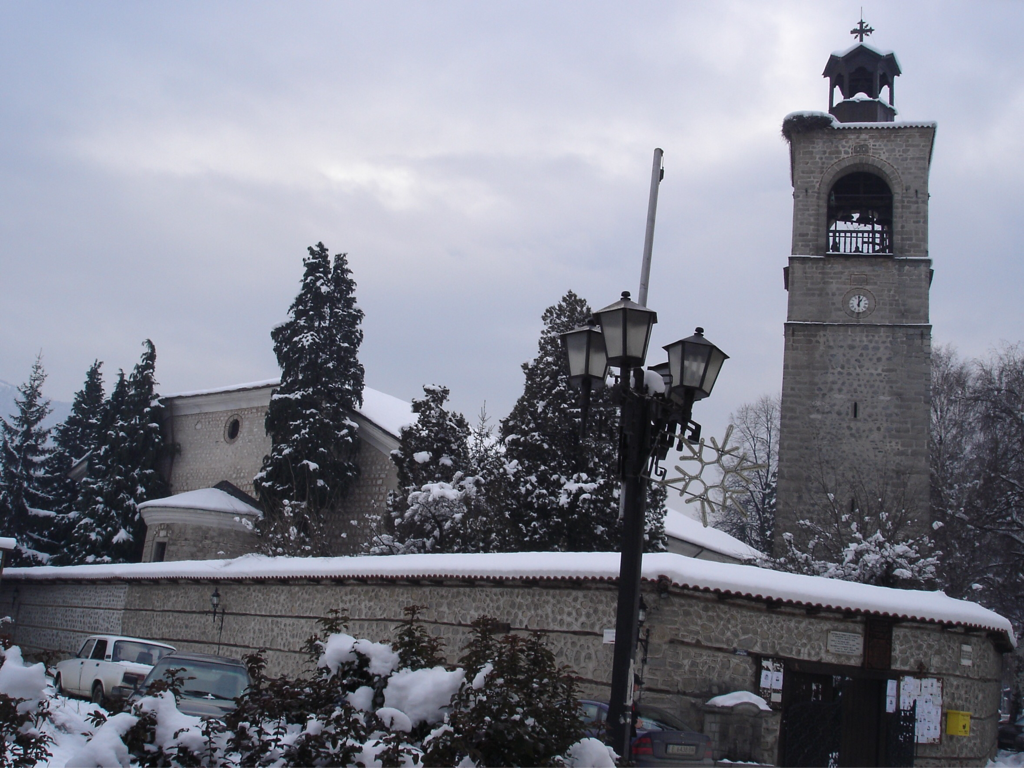 Bansko_ski's tweet photo. Day off skiing? Walk to the old town &amp; visit the Holy Trinity church. Undoubtedly the most historical &amp; cultural #landmark of #Bansko. https://t.co/a7Y1PKjA9d