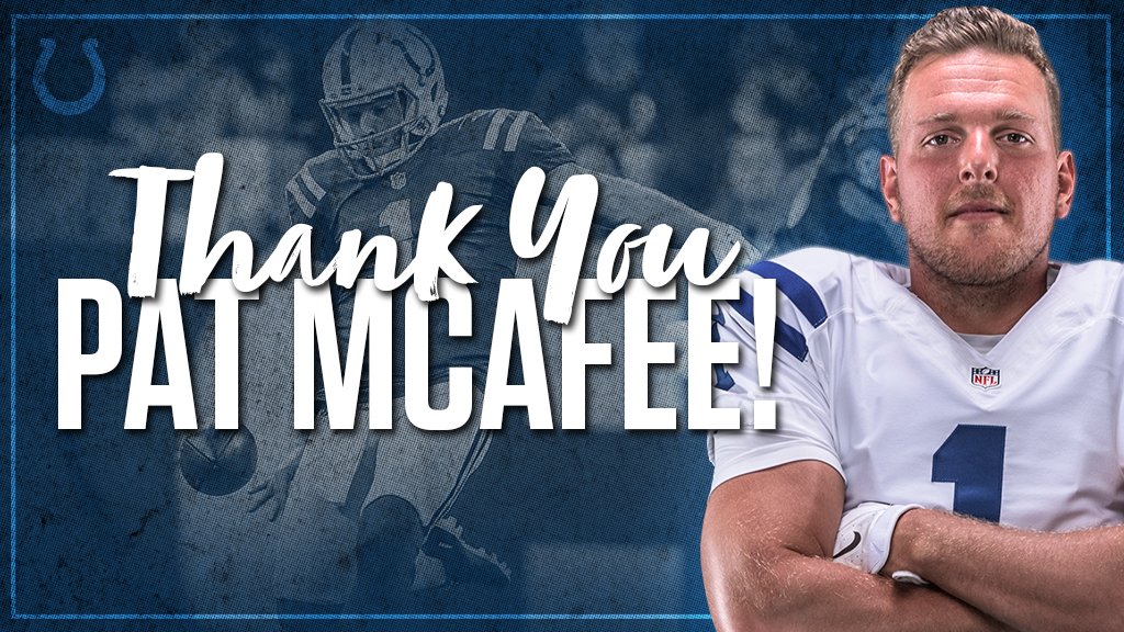 Colts's tweet photo. Can't say it enough... #ThankyouPat. https://t.co/CbPrNuJR9M