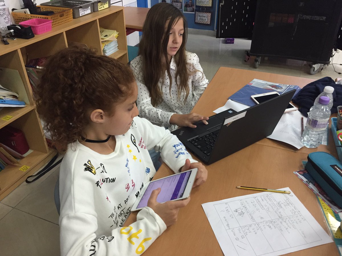 cwachowiak's tweet photo. G4 students using Google Forms to create assessments as test prep for science! #daatech #googleforms https://t.co/lKh6UqteNU