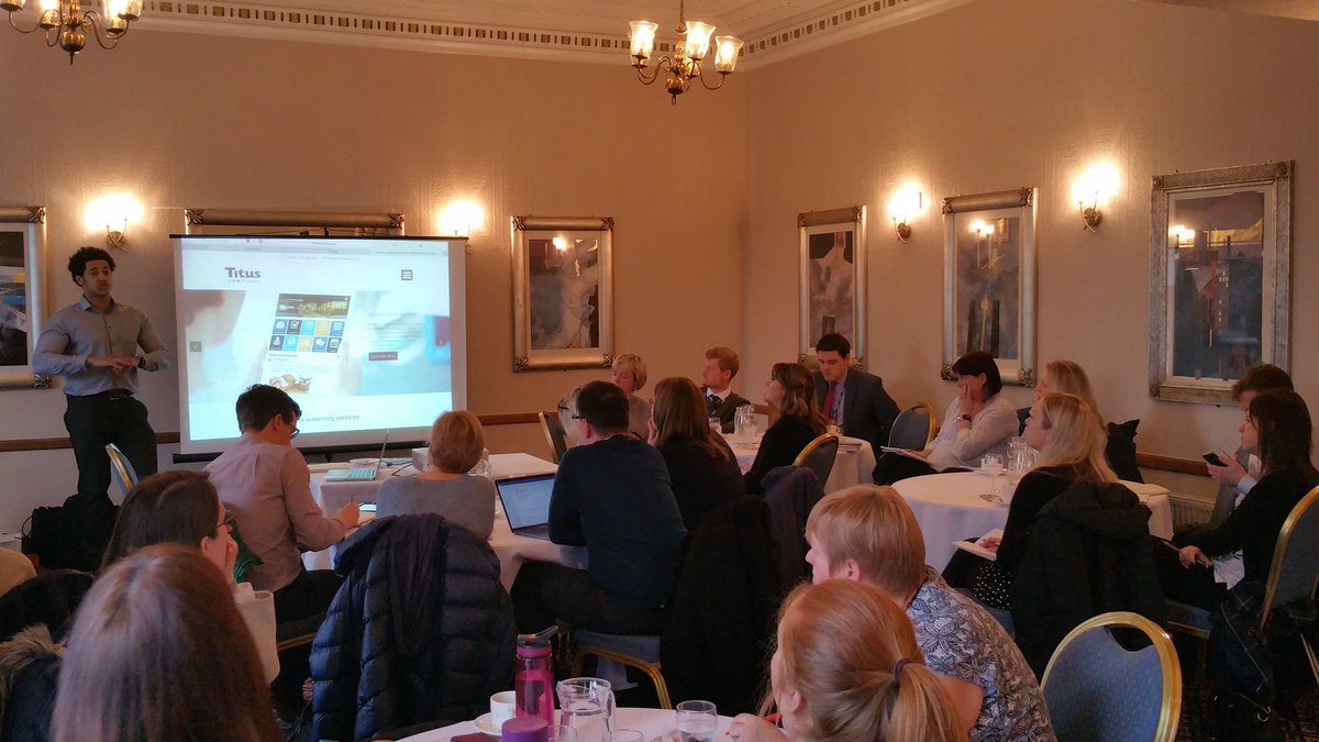 Great turn out for the computing conference in Stockport today. Thanks to Seb from <a href="/TitusLearning/">Titus</a> for coming to talk today.