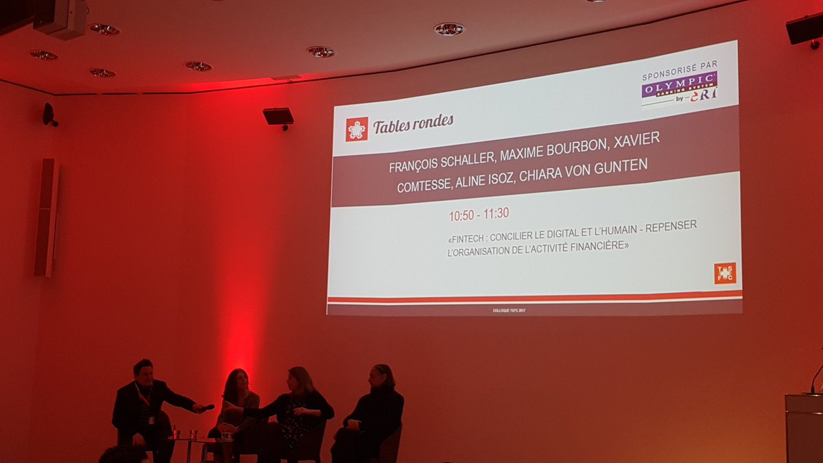 AGENCEDRAGONNE's tweet photo. Maxime Bourbon, directeur conseil de Dragonne, intervient à la table ronde "Concilier le digital et l'humain" #fintech #TSCF2017 https://t.co/fHk6mzkbcC