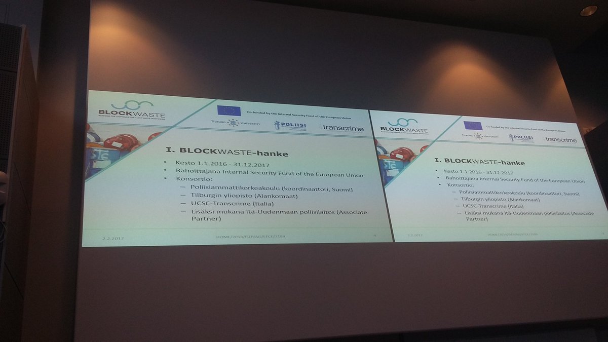 JohannaArgilla1's tweet photo. Project Manager Terhi Kankaanranta on @block_waste at @Polamk National #RDI seminar #polamktki https://t.co/VLy0Mv0PrM