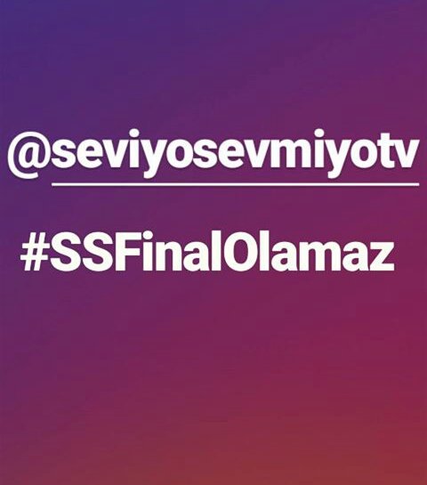 #SeviyoSevmiyo #YiDen ❤ #SsFinalOlamaz