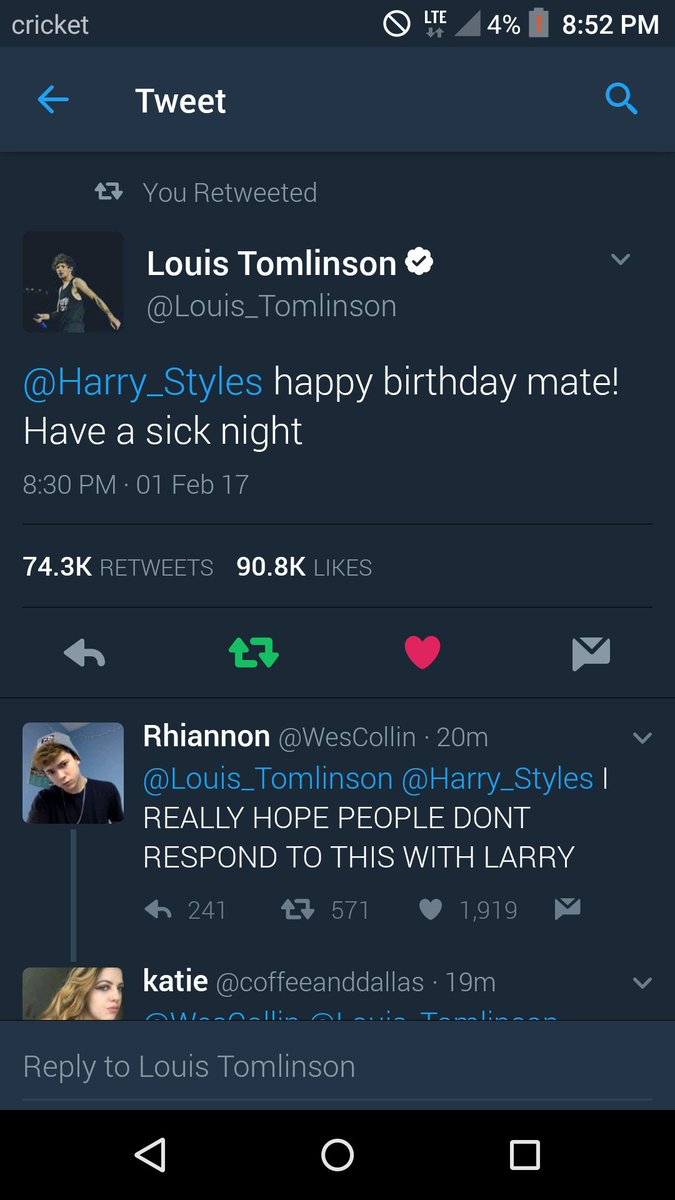 larryoutalready's tweet photo. its been 4 years.. 😥☺ https://t.co/ZtZS8zenKh