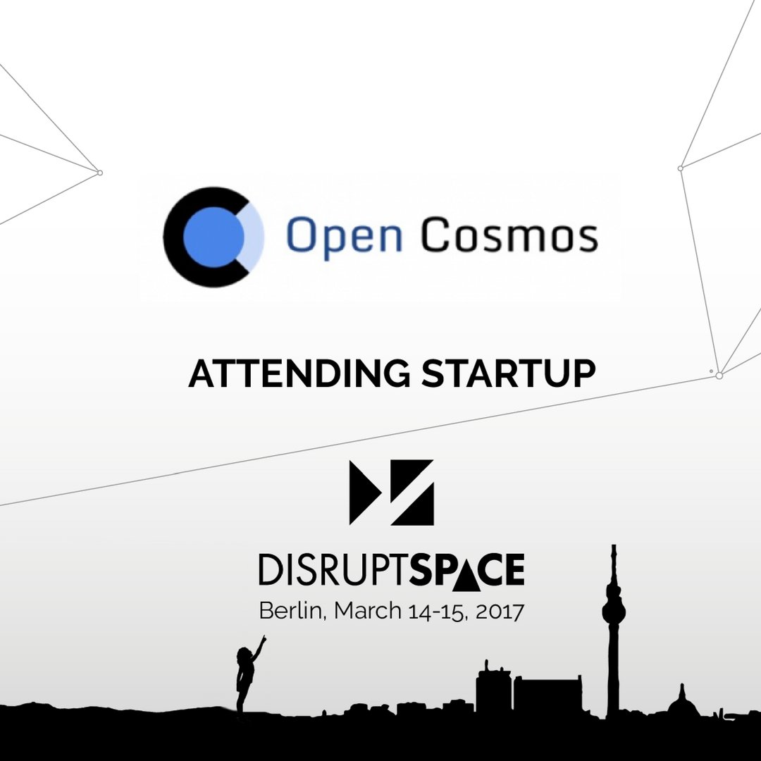 idisruptspace's tweet photo. Access to space? @Open_Cosmos joins #disruptspace17! Rapid payload dev. to use #space to overcome barriers of #tech, paperwork &amp; cost! https://t.co/VFNAz7Yjov