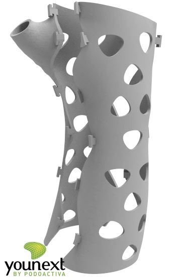 Younext's tweet photo. Estas son nuestras #Ferulas3d para sustituir algunas inmovilizaciones con escayola. #innovacion #traumatologia #3Dprinting #eHealth l https://t.co/ErqPzW0sMq