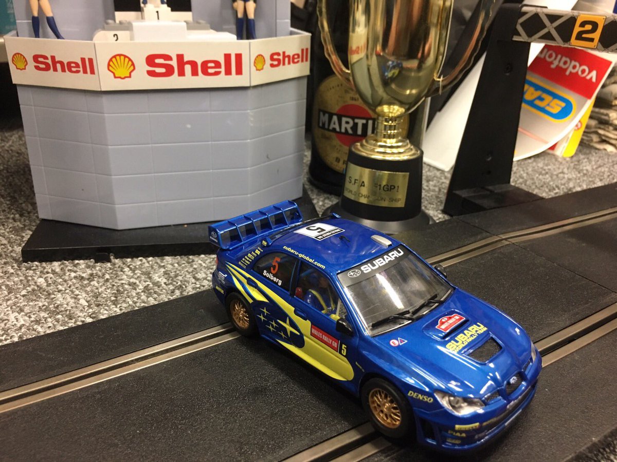 slotcarTOKYO's tweet photo. 【Slotcar of the year 2016-17】
Rally car class:Subaru Impreza WRC(byP.Sorberg,ninco)
#SlotCar #WRC #subaru #SCOY16-17 @NINCOofficial https://t.co/aNJvO2zxJn