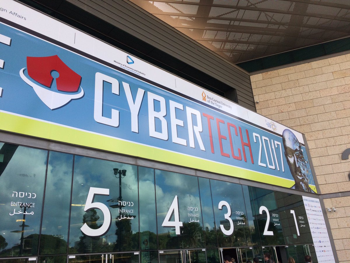 IMA_Innovation's tweet photo. #learnex #IMA - Visit of #Cybertech2017 in Tel Aviv / #hackingasaservice #movingdefense #phishing #deception #cybersecurity #cyberattacks https://t.co/6QWBdckUzC