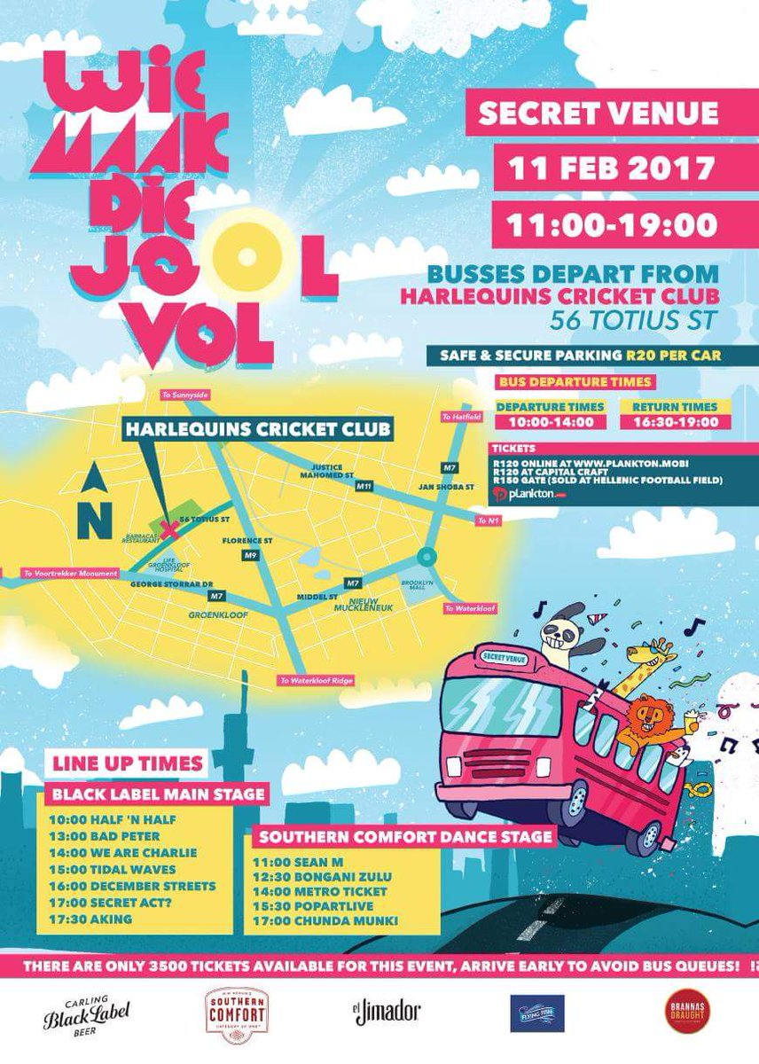 EVERYTHING YOU NEED TO KNOW ABOUT THIS EVENT, INCLUDING BUS DEPARTURE TIMES AND LOCATION: