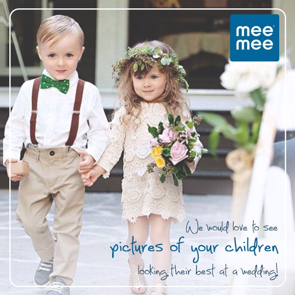 MeeMeeIndia's tweet photo. With the bright lights and vibrant colours around, a child’s first time at a wedding can be an wonderful experience! #MyBabysFirst https://t.co/JM3whOPRlQ